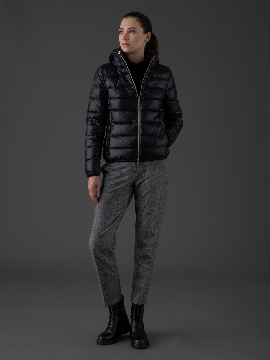 Detailansicht von Chinohose aus Baumwolle von Circolo