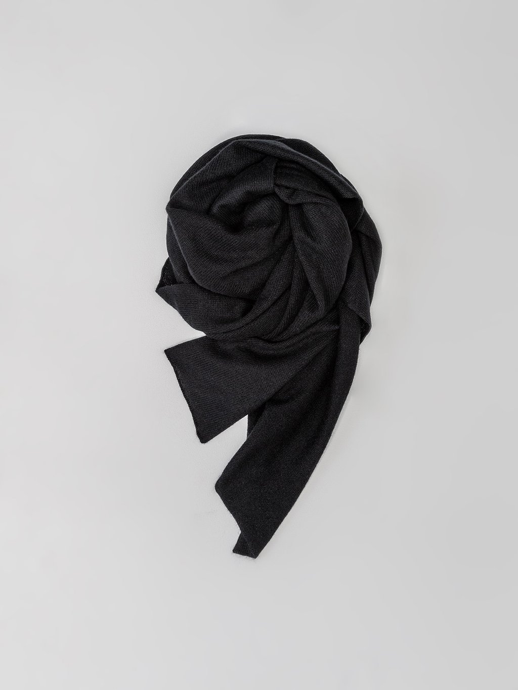 Detailansicht von Gestrickter Kaschmirschal von ALLUDE