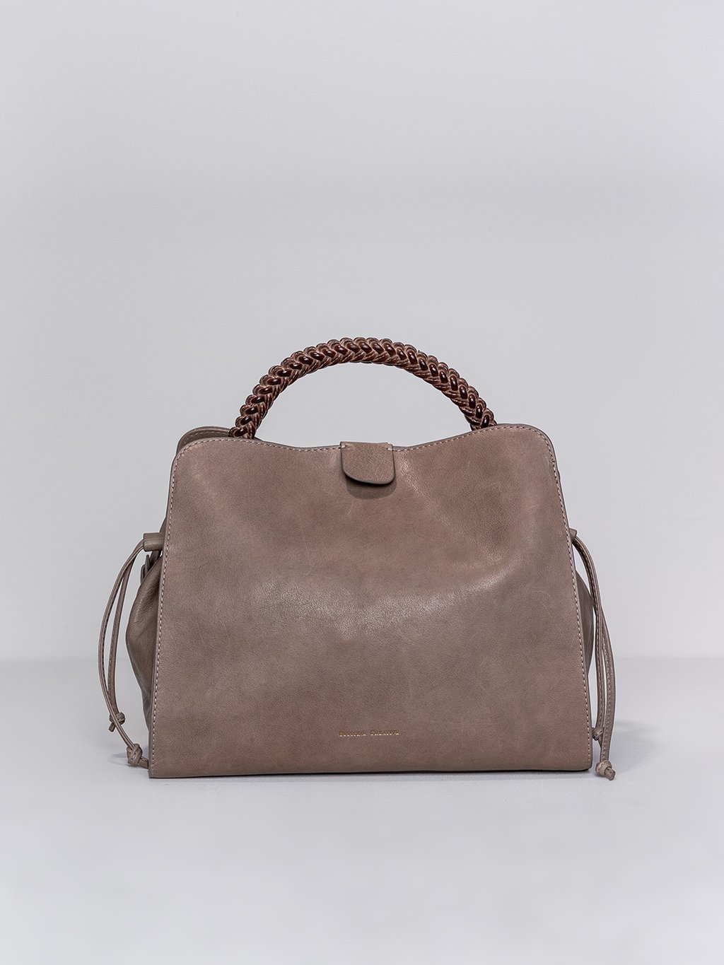 Detailansicht von Handtasche aus Leder von OFFICINE CREATIVE