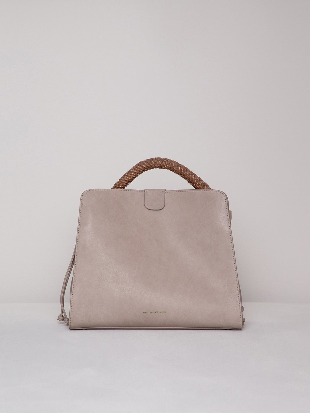 Detailansicht von Handtasche aus Leder von OFFICINE CREATIVE