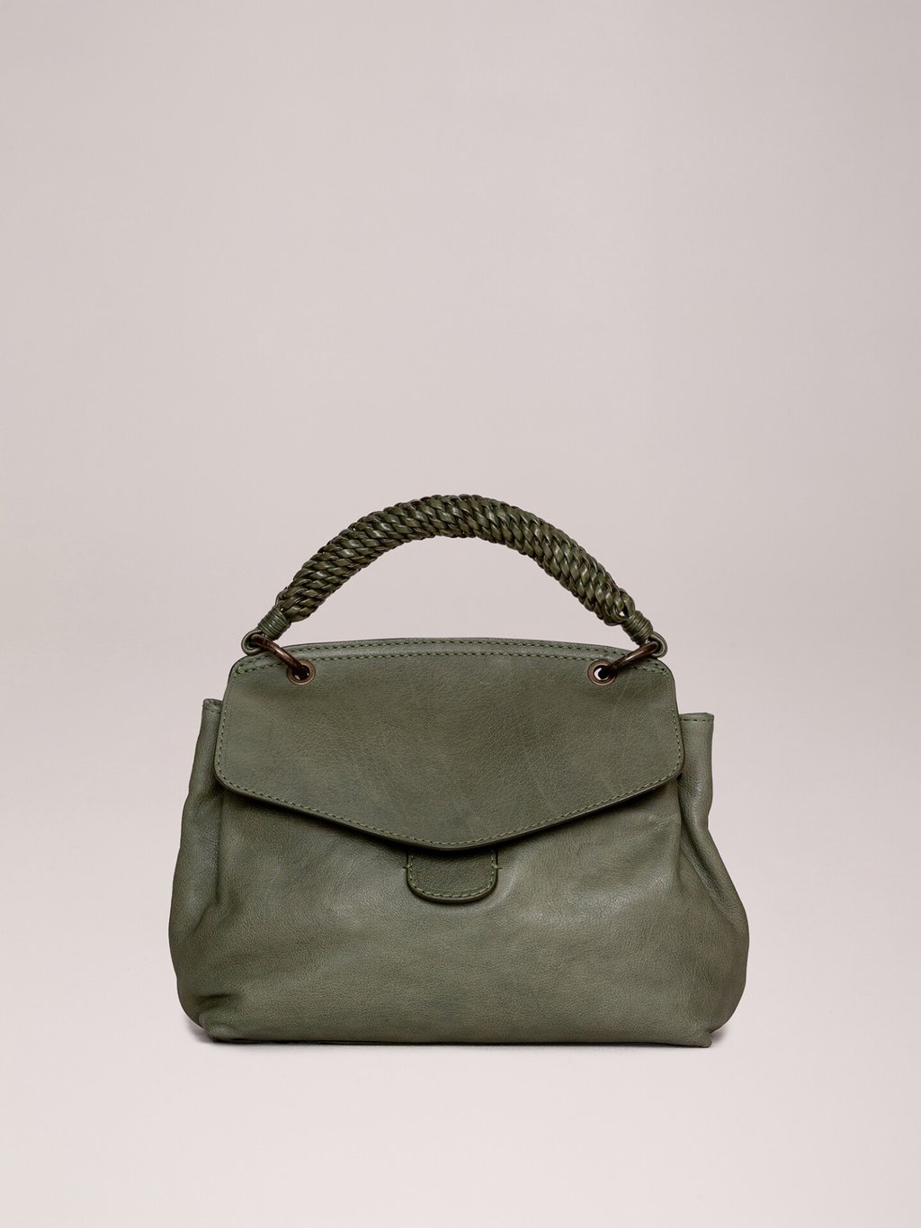 Detailansicht von Handtasche aus Leder von OFFICINE CREATIVE