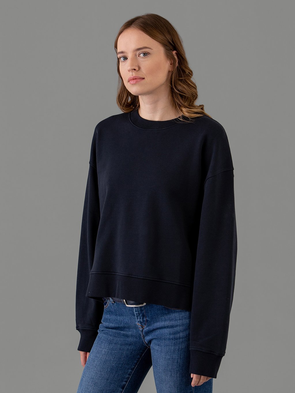 Detailansicht von Sweatshirt aus Baumwolle von DANIELS