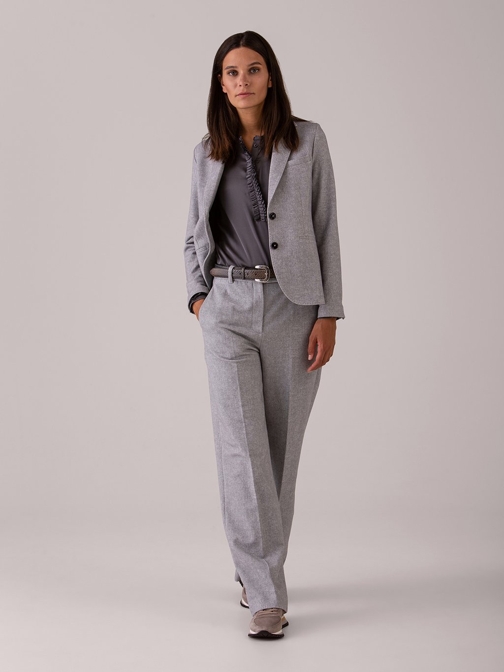 Detailansicht von Weite Hose aus Baumwolle von CIRCOLO