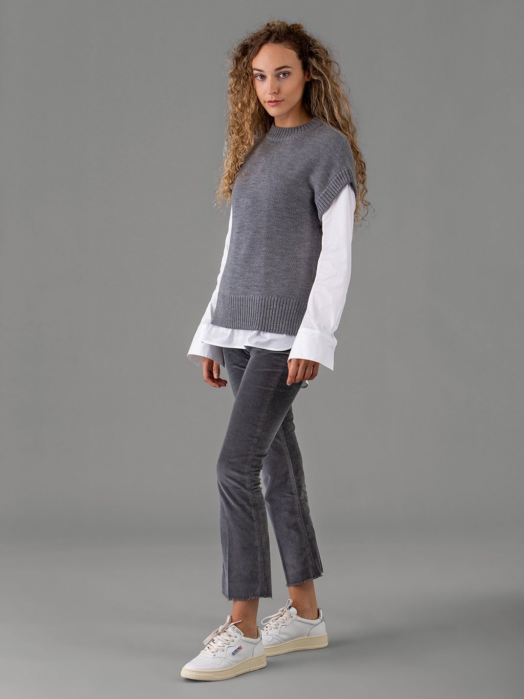 Detailansicht von Flared Cordhose von NINE IN THE MORNING