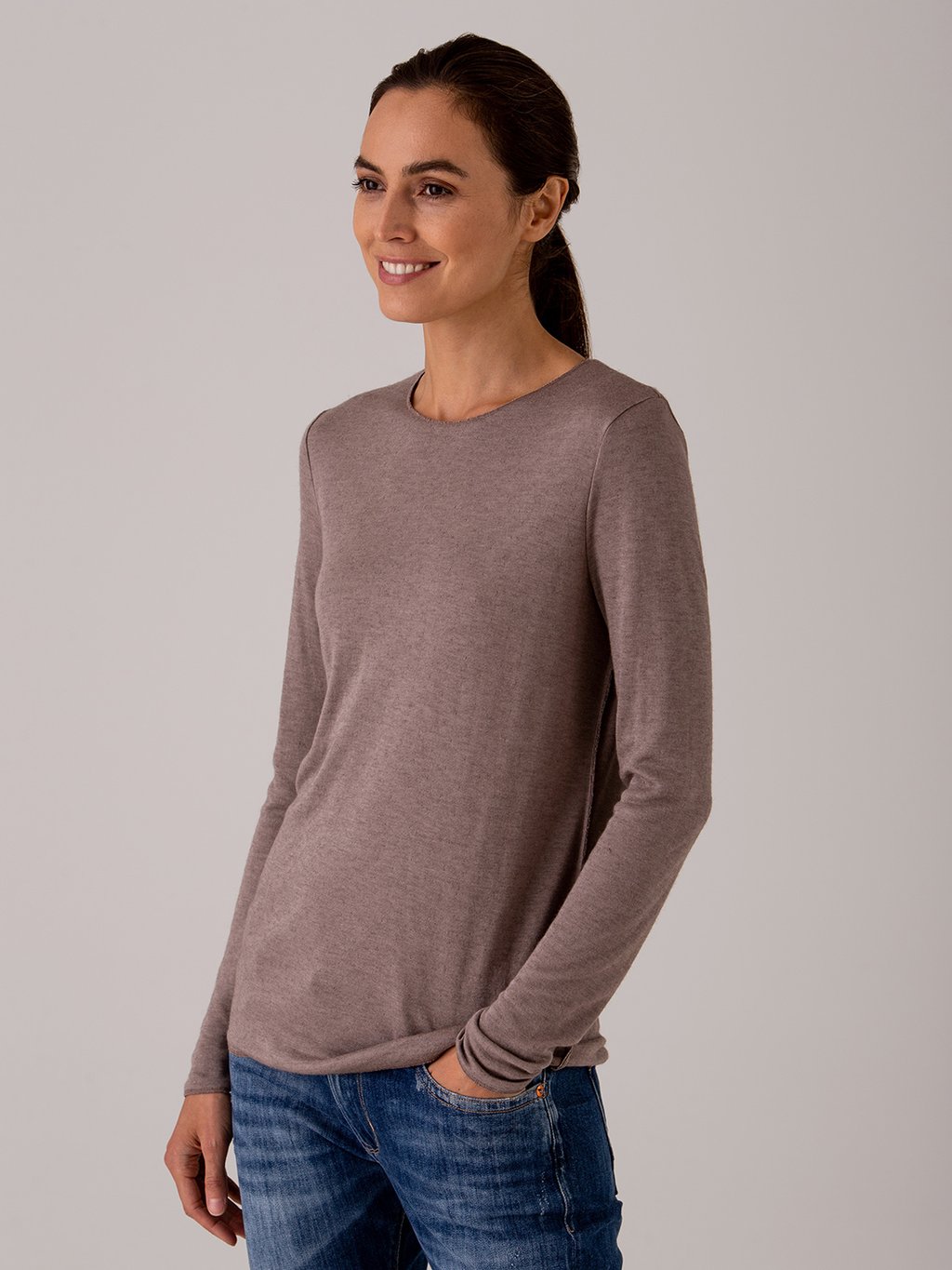 Detailansicht von Langarmshirt von PUROTATTO