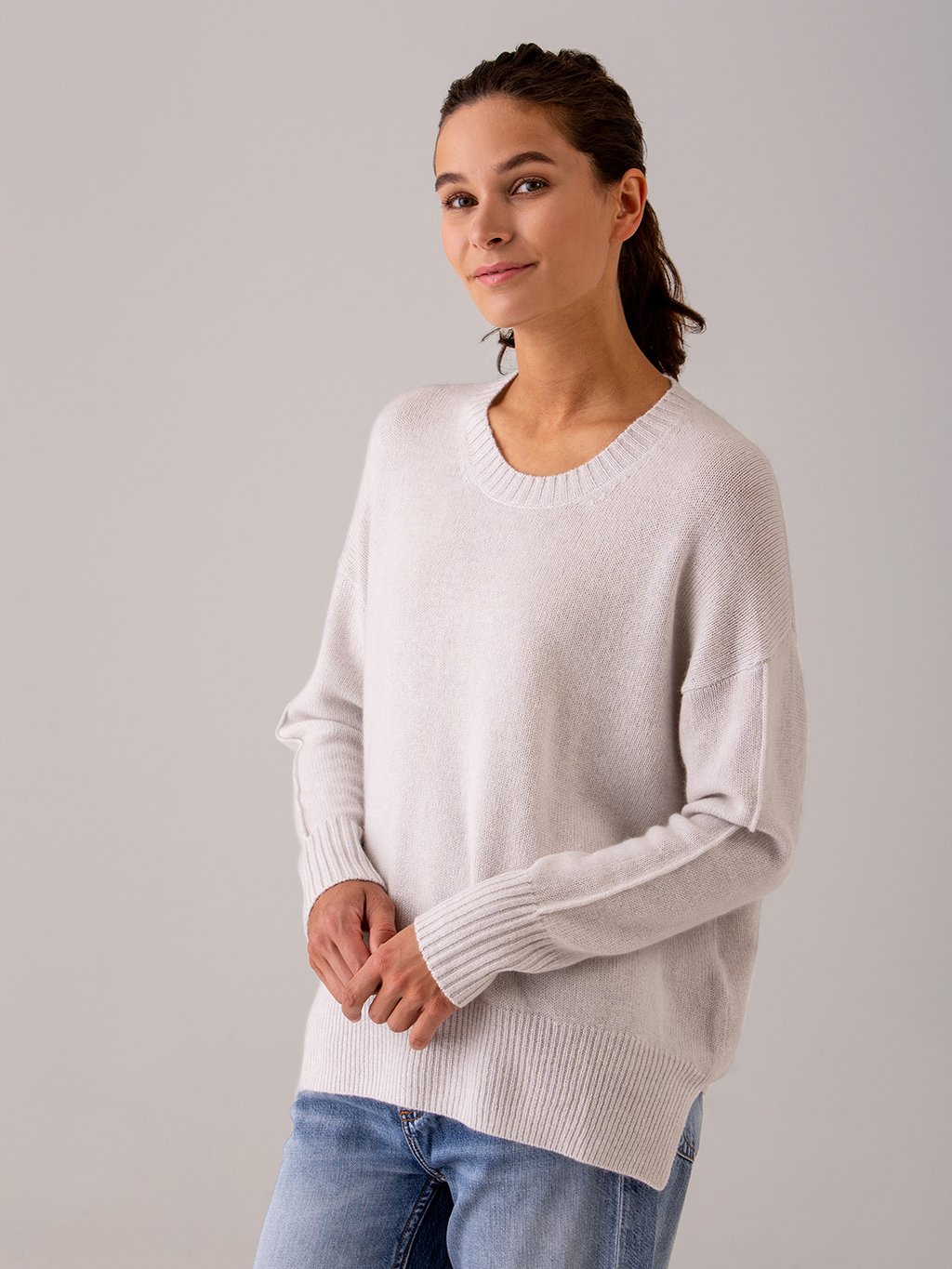 Detailansicht von Pullover aus Cashmere von ALLUDE
