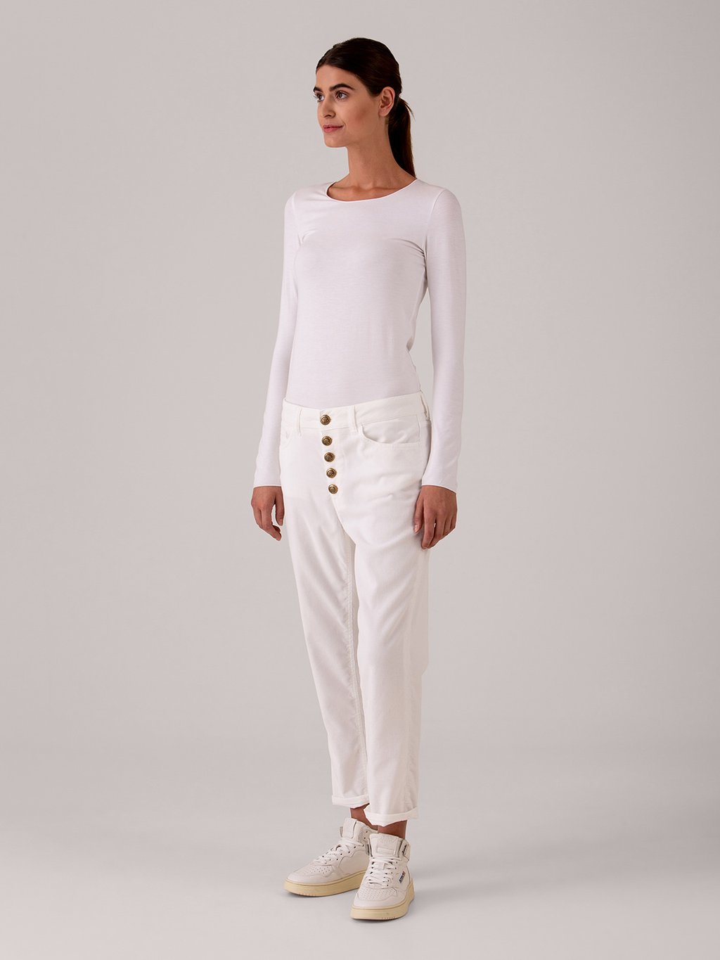 Detailansicht von Lässige Hose aus Cord von DONDUP