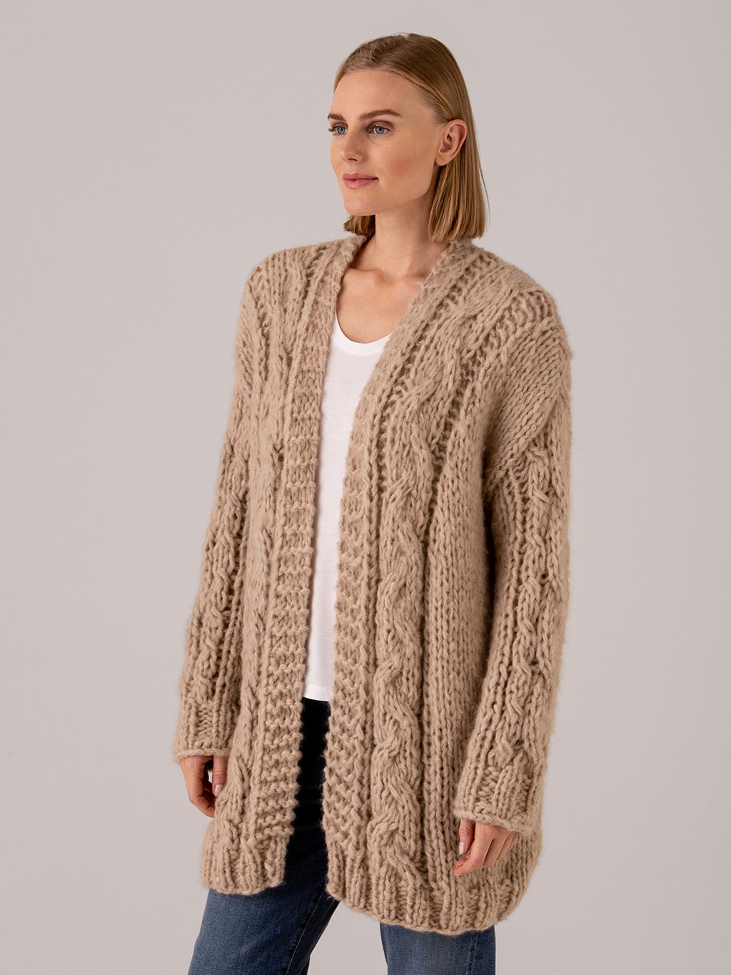 Detailansicht von Cardigan aus Cashmere von ELLA SILLA