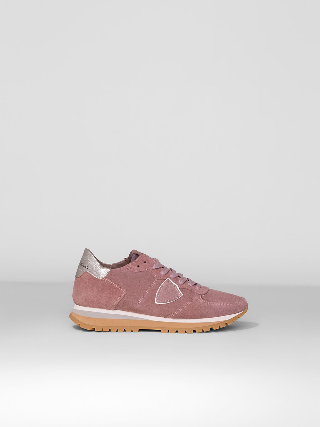 Detailansicht von Sneaker aus Leder von PHILIPPE MODEL