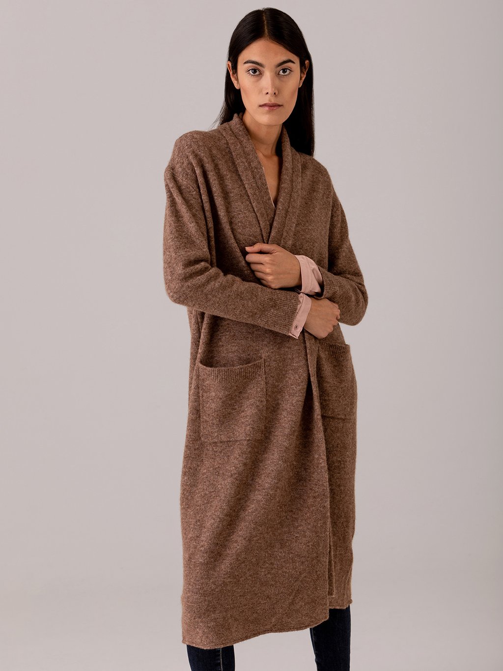 Detailansicht von Langer Cardigan von JC SOPHIE