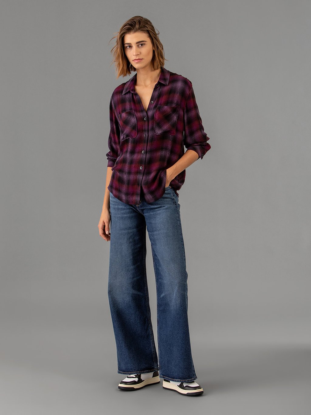 Detailansicht von Wide Leg Jeans von CITIZENS OF HUMANITY