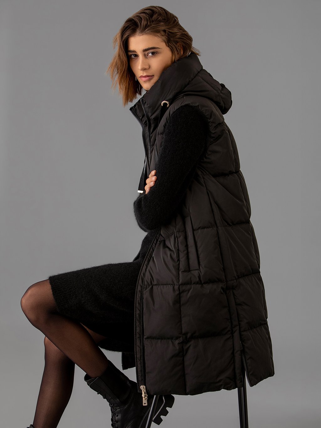 Detailansicht von Daunenweste von MOS MOSH