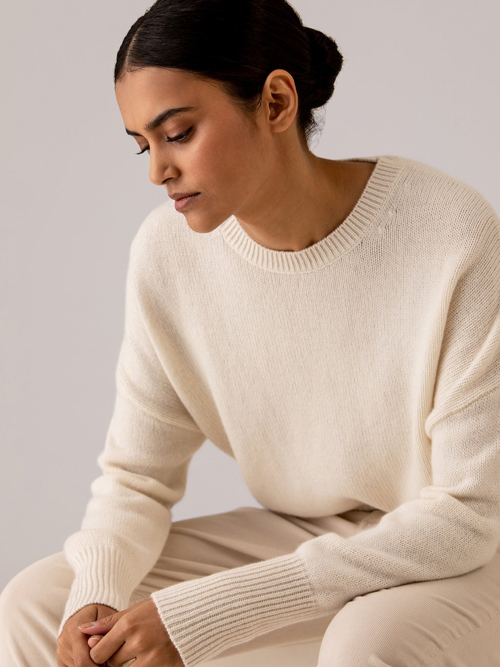 Detailansicht von Pullover aus Cashmere von LISA YANG