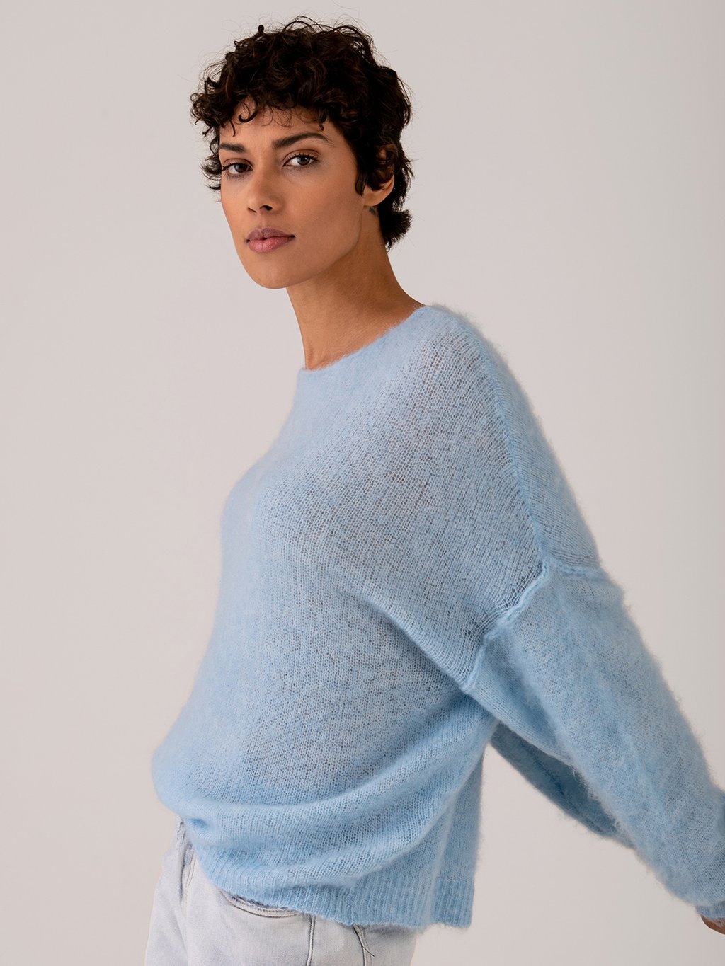 Detailansicht von Oversized Pullover von AMERICAN VINTAGE