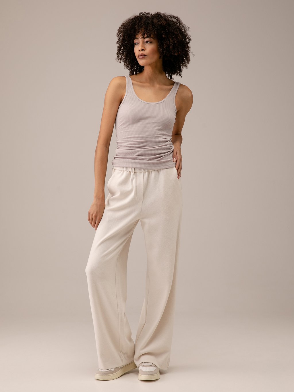 Detailansicht von Weite Hose aus Baumwolle von IHEART