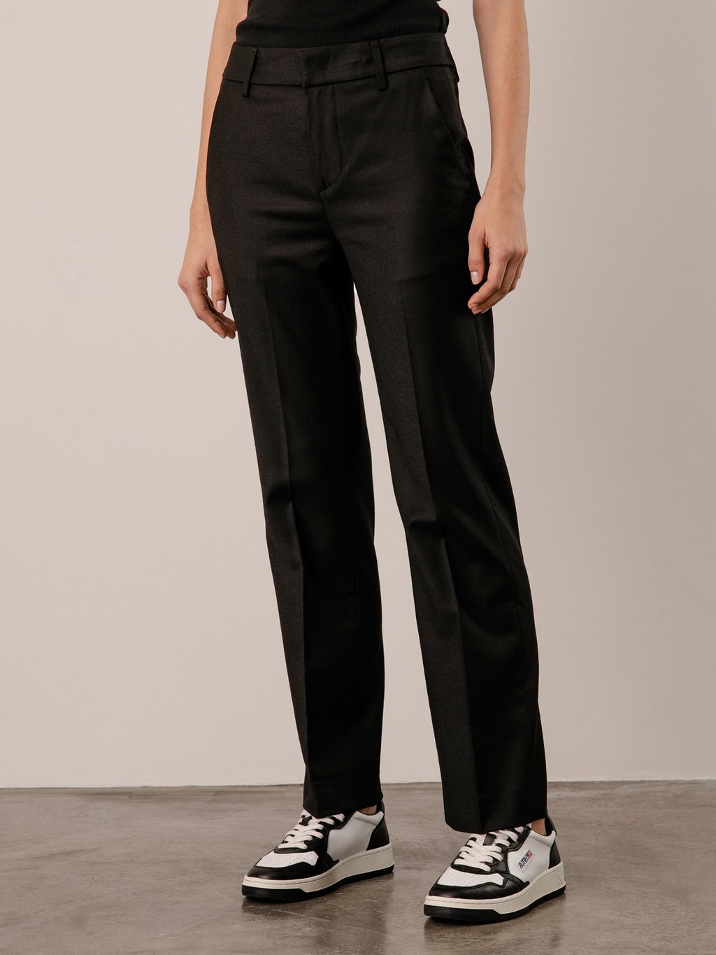 Detailansicht von Hose aus Wolle von DONDUP