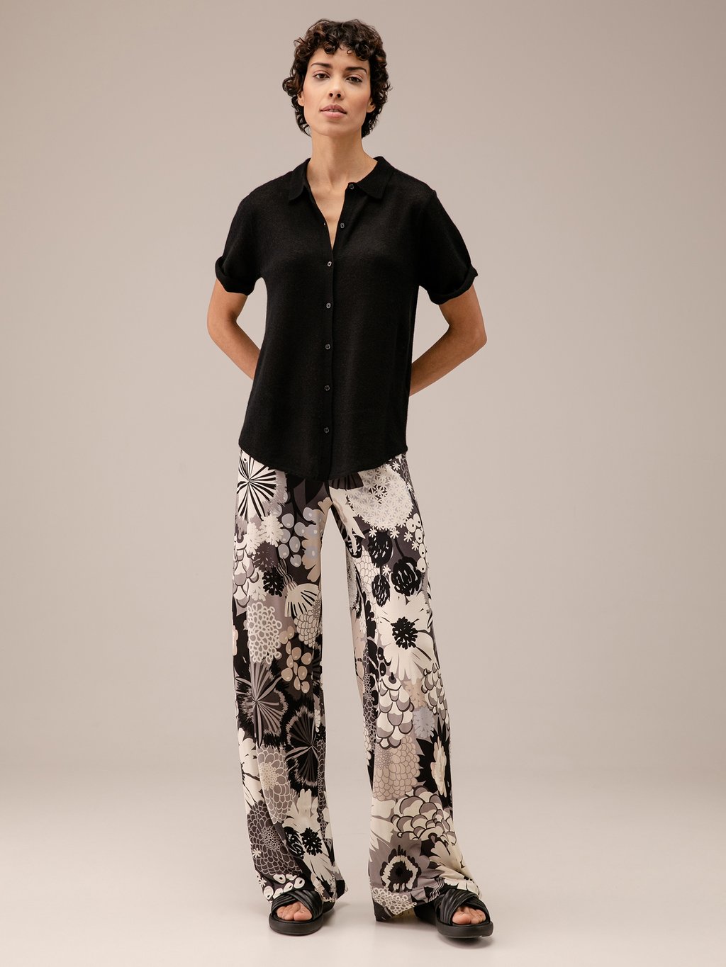 Detailansicht von Gemusterte Hose von SIYU