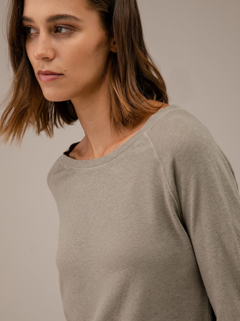 Detailansicht von Langarmshirt mit 3/4 Arm von DANIELS