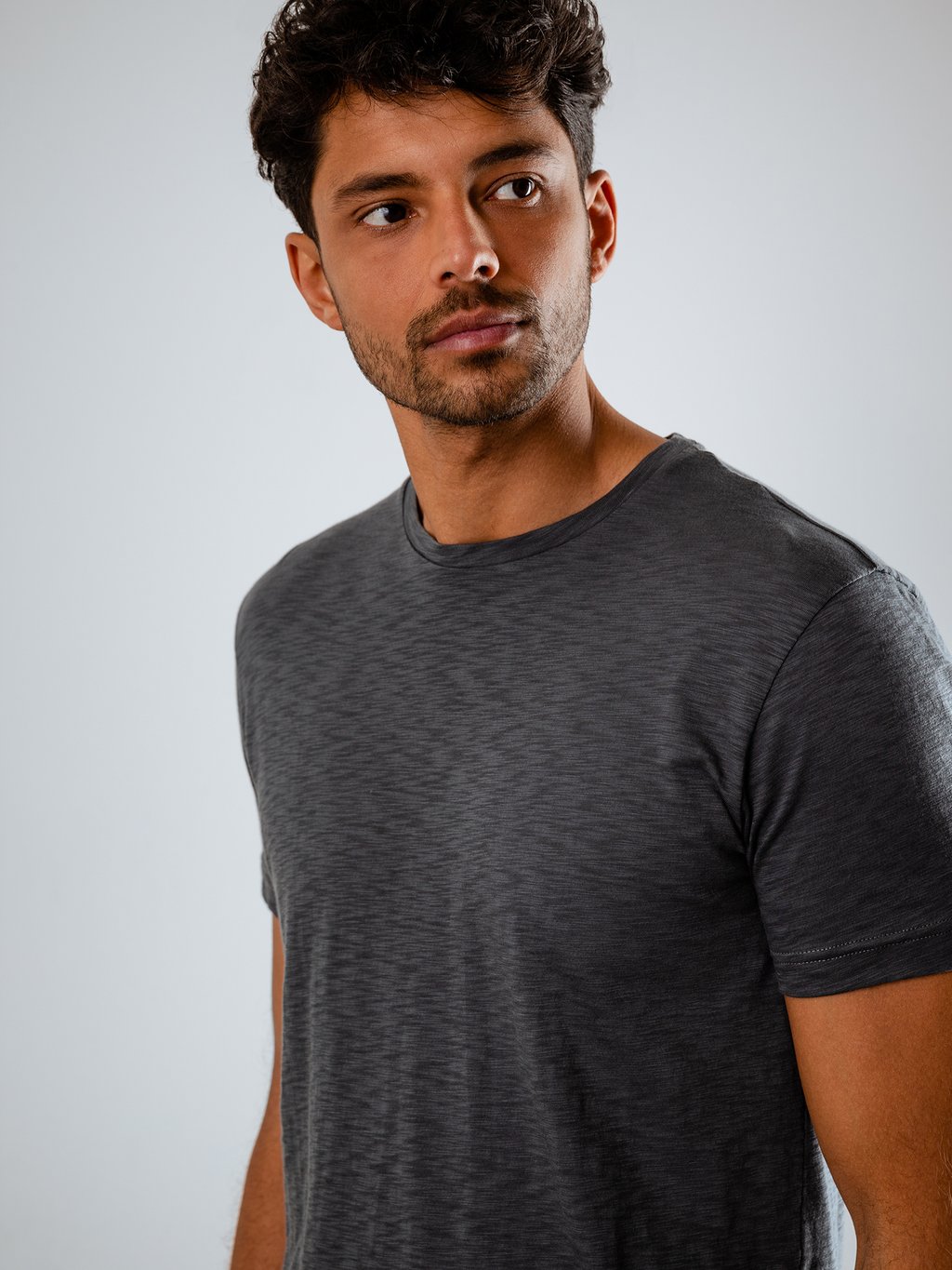 Detailansicht von T-Shirt aus Baumwolle von STEFAN BRANDT