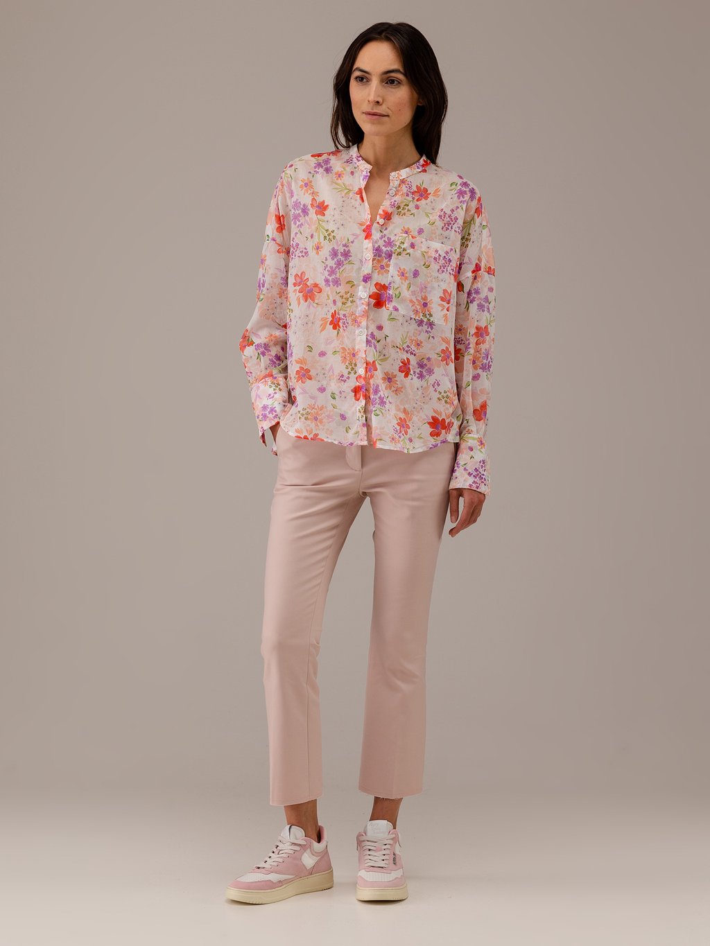 Detailansicht von Gemusterte Bluse von ROBERT FRIEDMAN