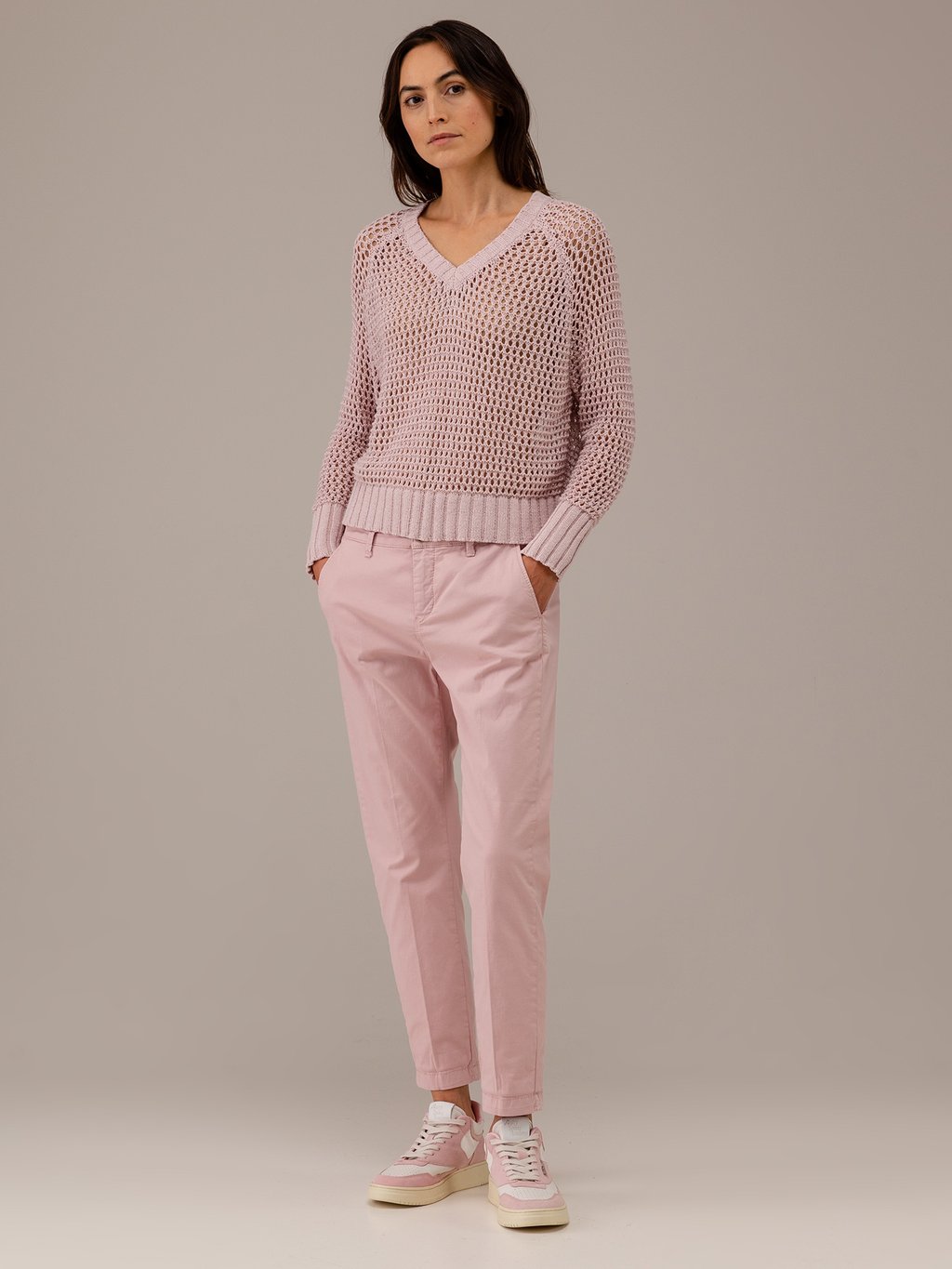 Detailansicht von Pullover mit Lochstrick von DANIELS