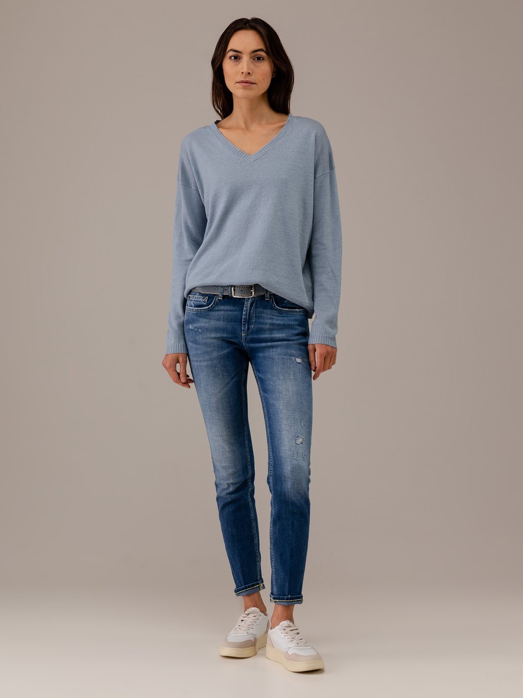 Detailansicht von Pullover aus Leinen von DANIELS