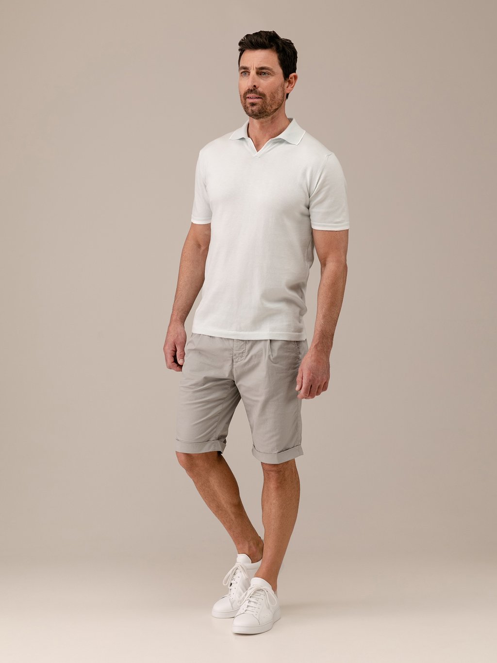 Detailansicht von Bermudas aus Baumwolle von MASON'S