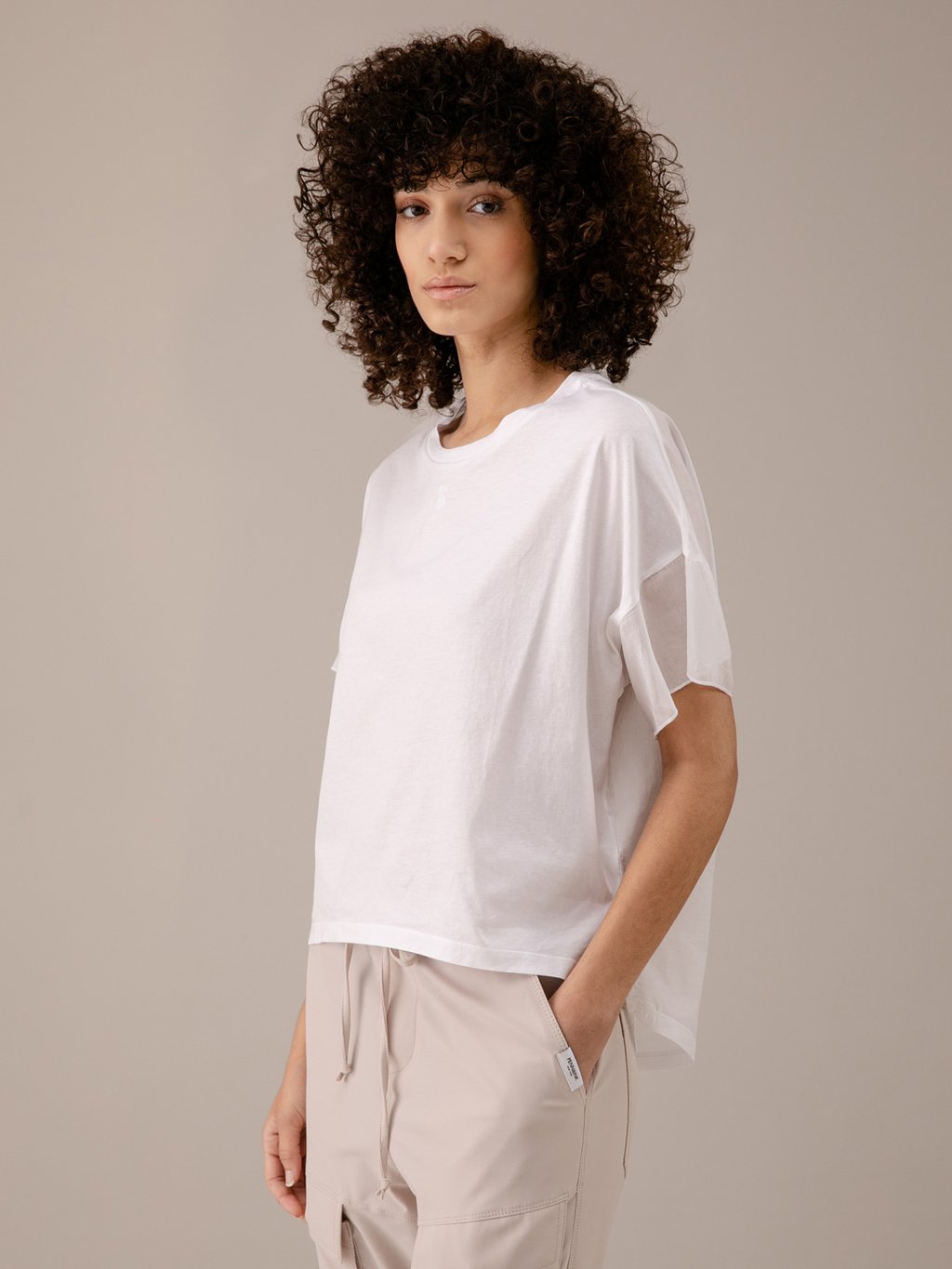 Detailansicht von T-Shirt aus Baumwolle von 10 DAYS