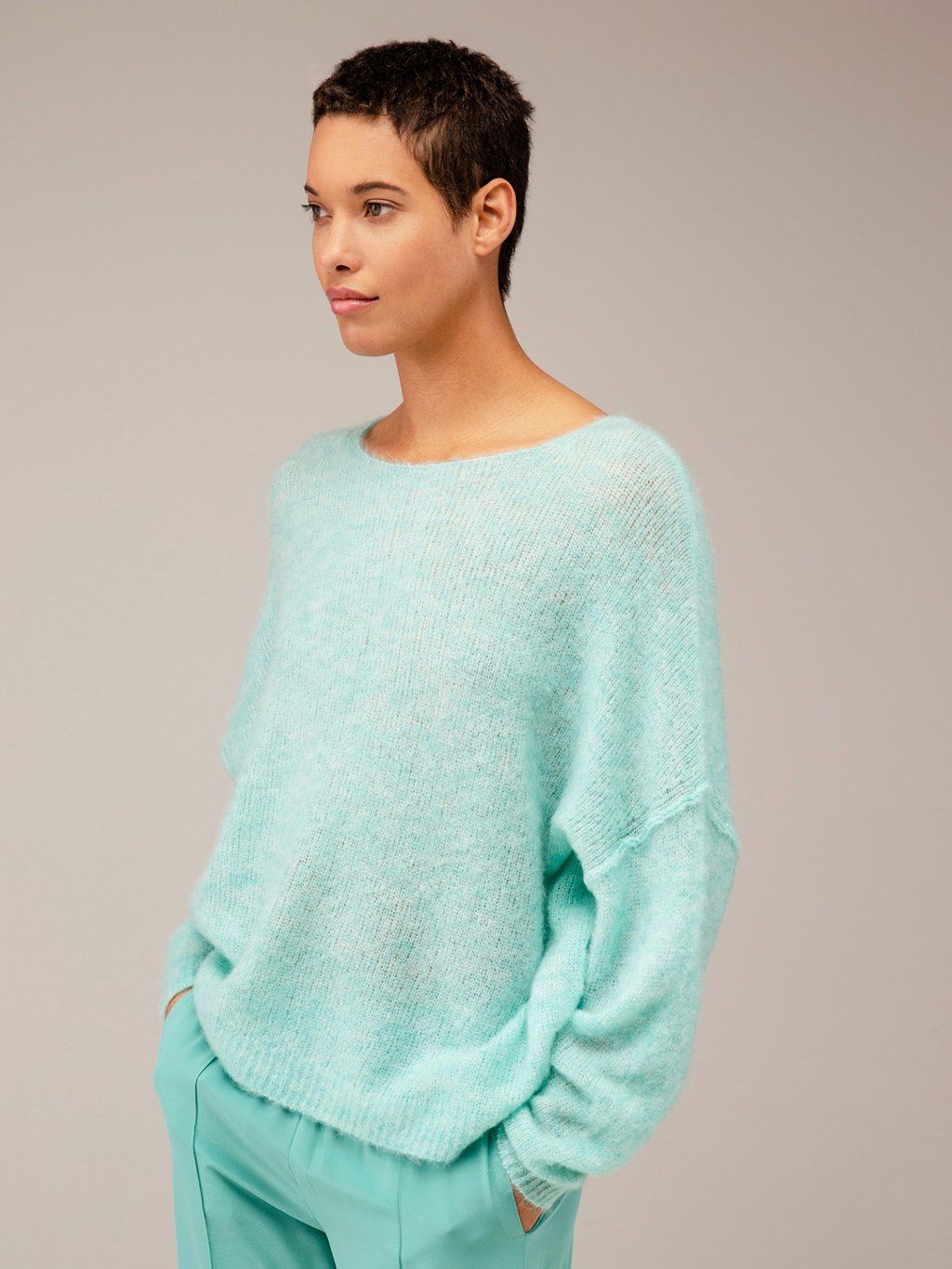 Detailansicht von Oversized Pullover von AMERICAN VINTAGE