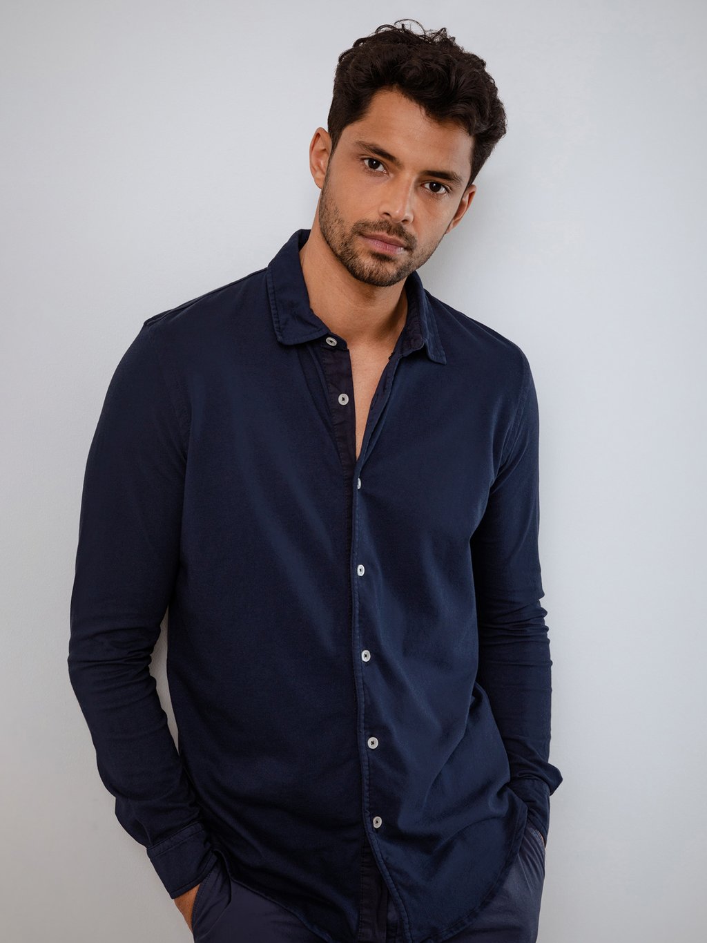 Detailansicht von Baumwollhemd von ORIGINAL VINTAGE