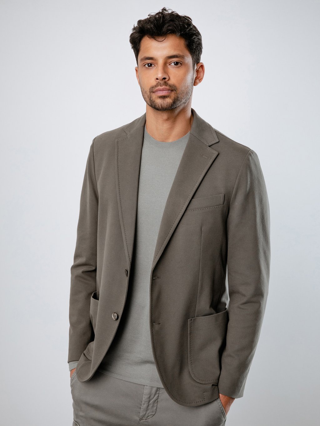 Detailansicht von Baumwollsakko von CIRCOLO