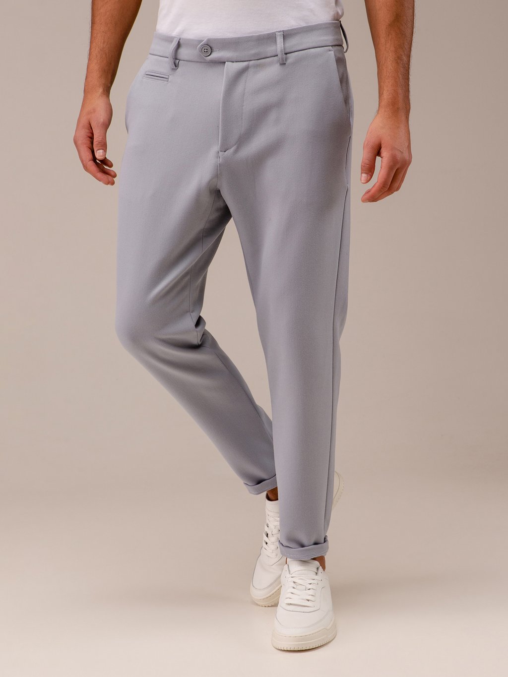 Detailansicht von Jerseyhose aus Baumwolle von LES DEUX