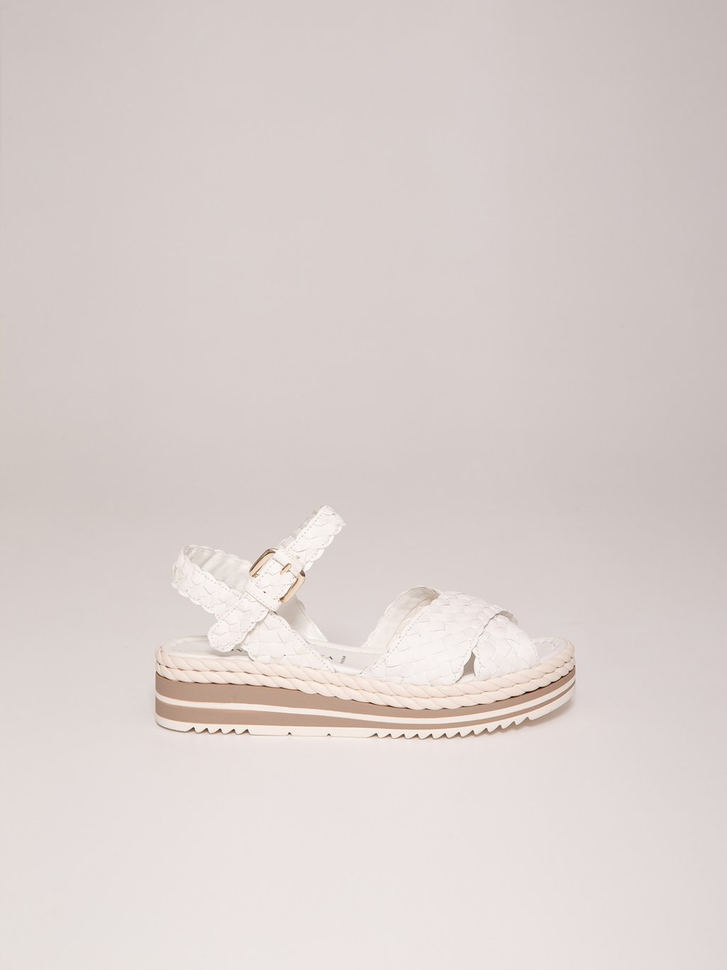 Detailansicht von Plateau-Sandalen von PONS QUINTANA