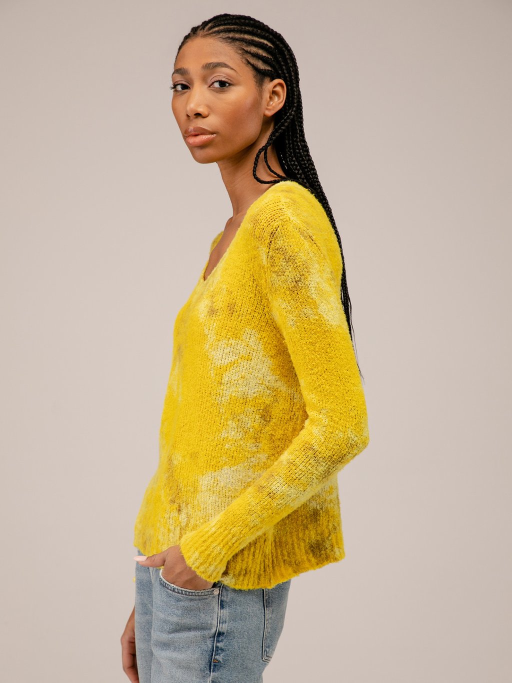 Detailansicht von Pullover aus Baumwolle von AVANT TOI