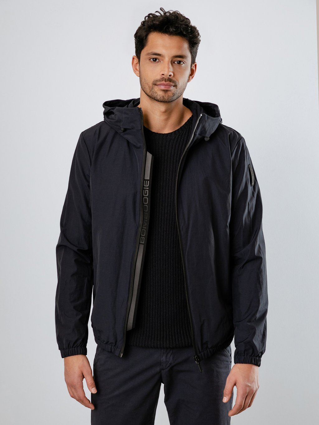 Detailansicht von Übergangsjacke von BOMBOOGIE