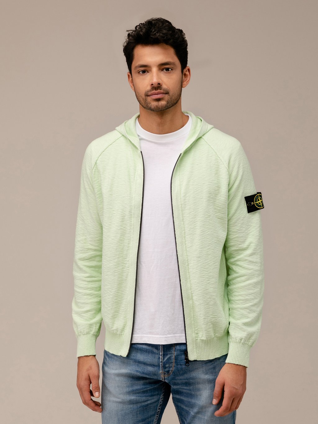 Detailansicht von Sweatjacke von STONE ISLAND