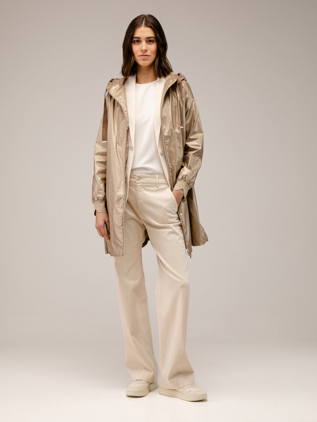 Detailansicht von Regenmantel von HERNO