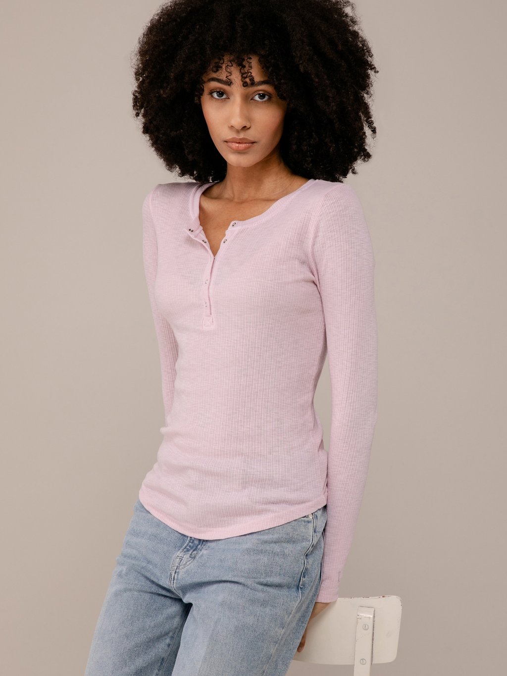 Detailansicht von Langarmshirt von MICHAEL STARS