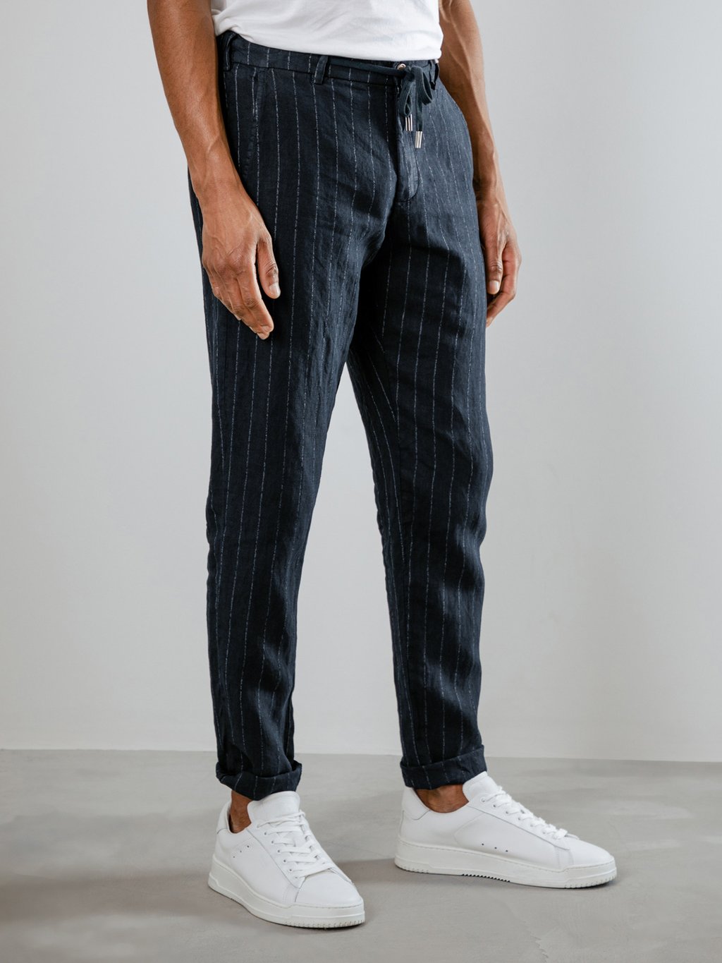 Detailansicht von Lässige Leinenhose von MYTHS