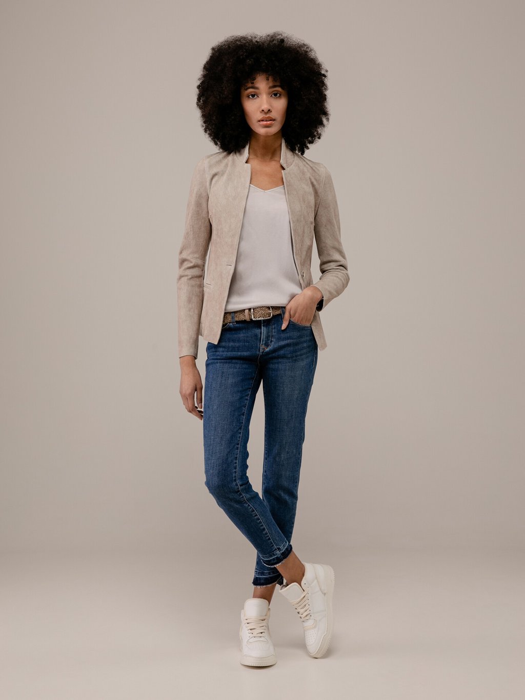 Detailansicht von Skinny Fit Jeans von DAWN