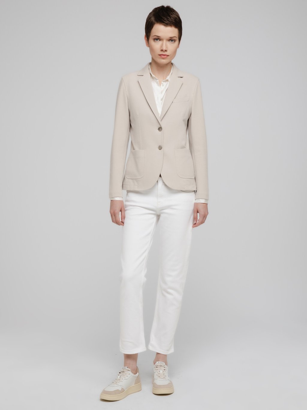 Detailansicht von Blazer aus Baumwolle von CIRCOLO