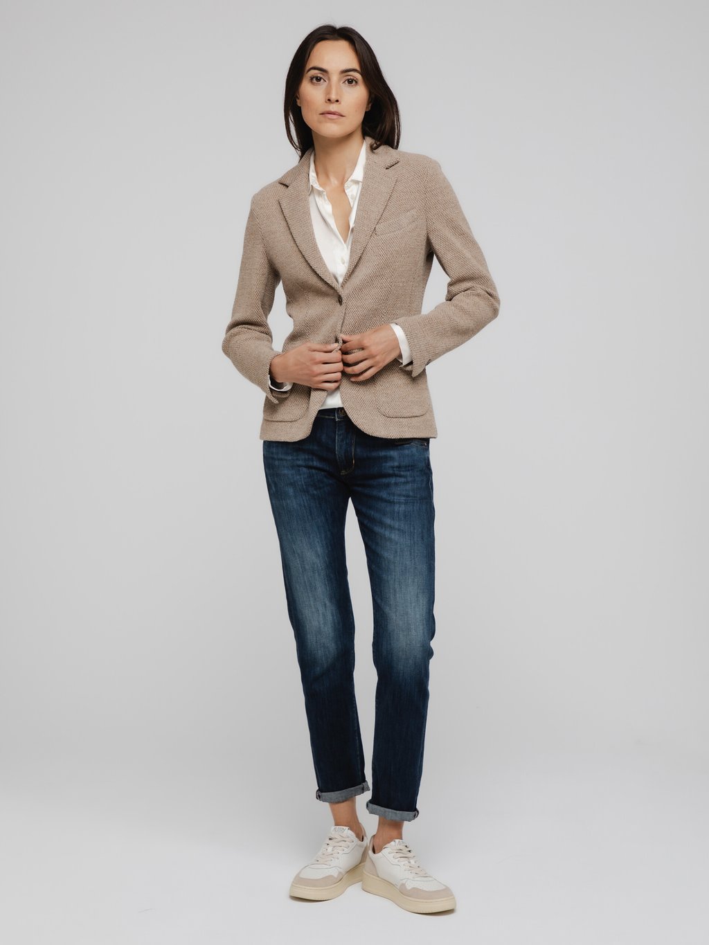 Detailansicht von Boyfriend Jeans von LE TEMPS DES CERISES