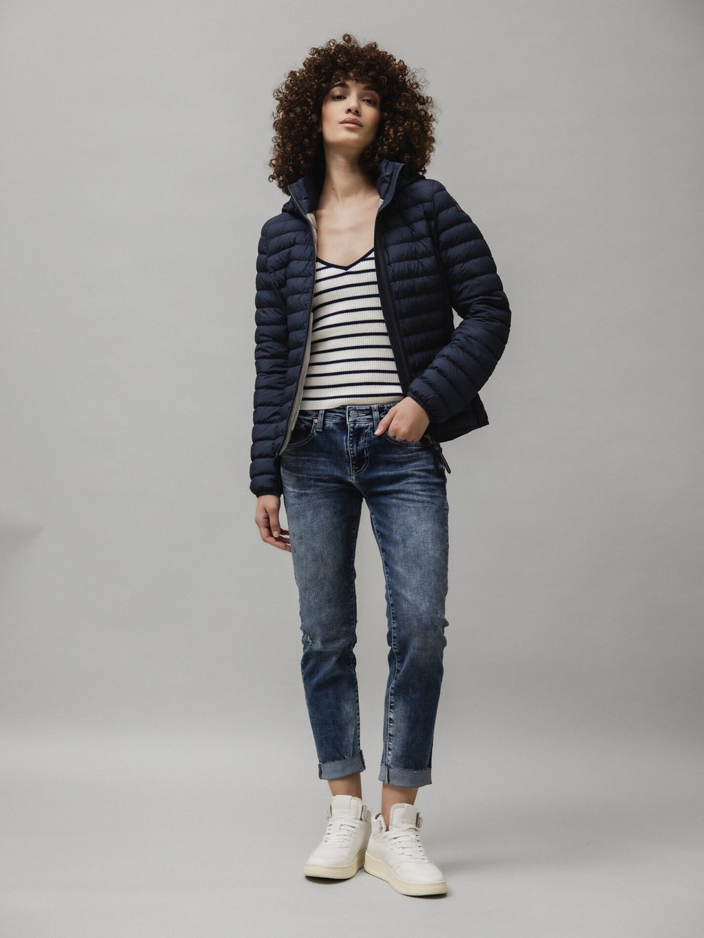 Detailansicht von Slim Fit Jeans von ADRIANO GOLDSCHMIED