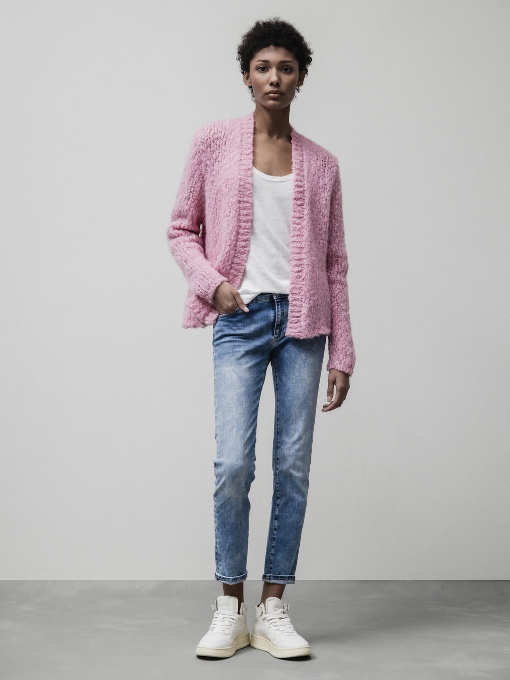 Detailansicht von Slim Fit Jeans von ADRIANO GOLDSCHMIED