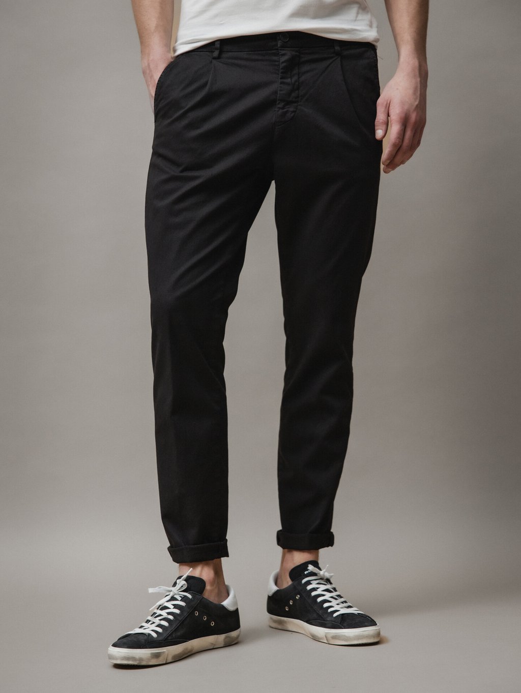 Detailansicht von Chinohose aus Baumwolle von MASON'S