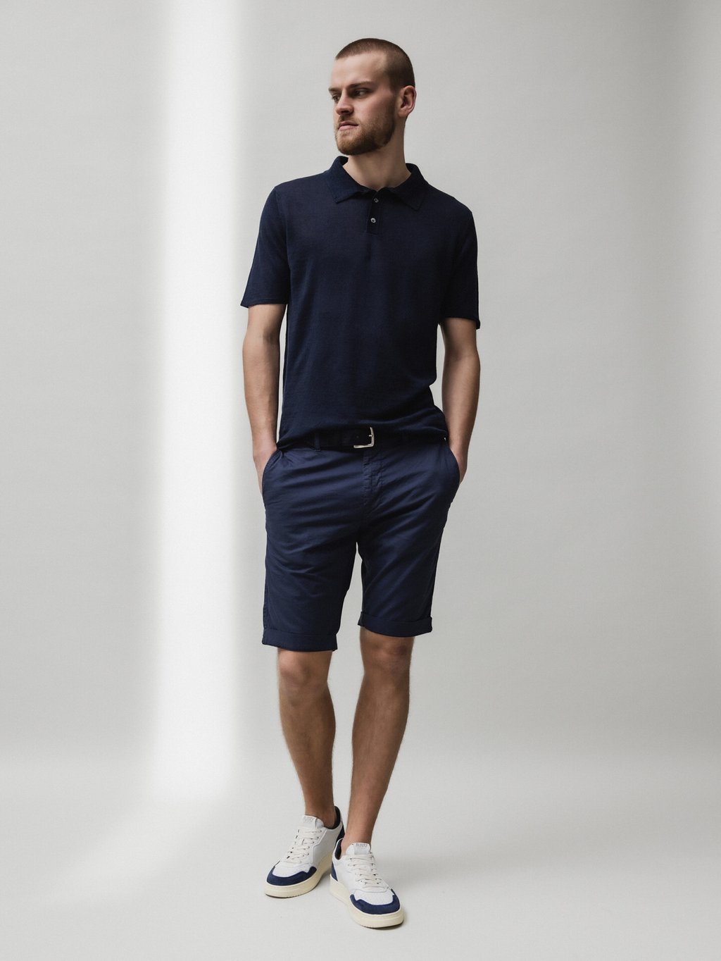 Detailansicht von Bermudas aus Baumwolle von MASON'S