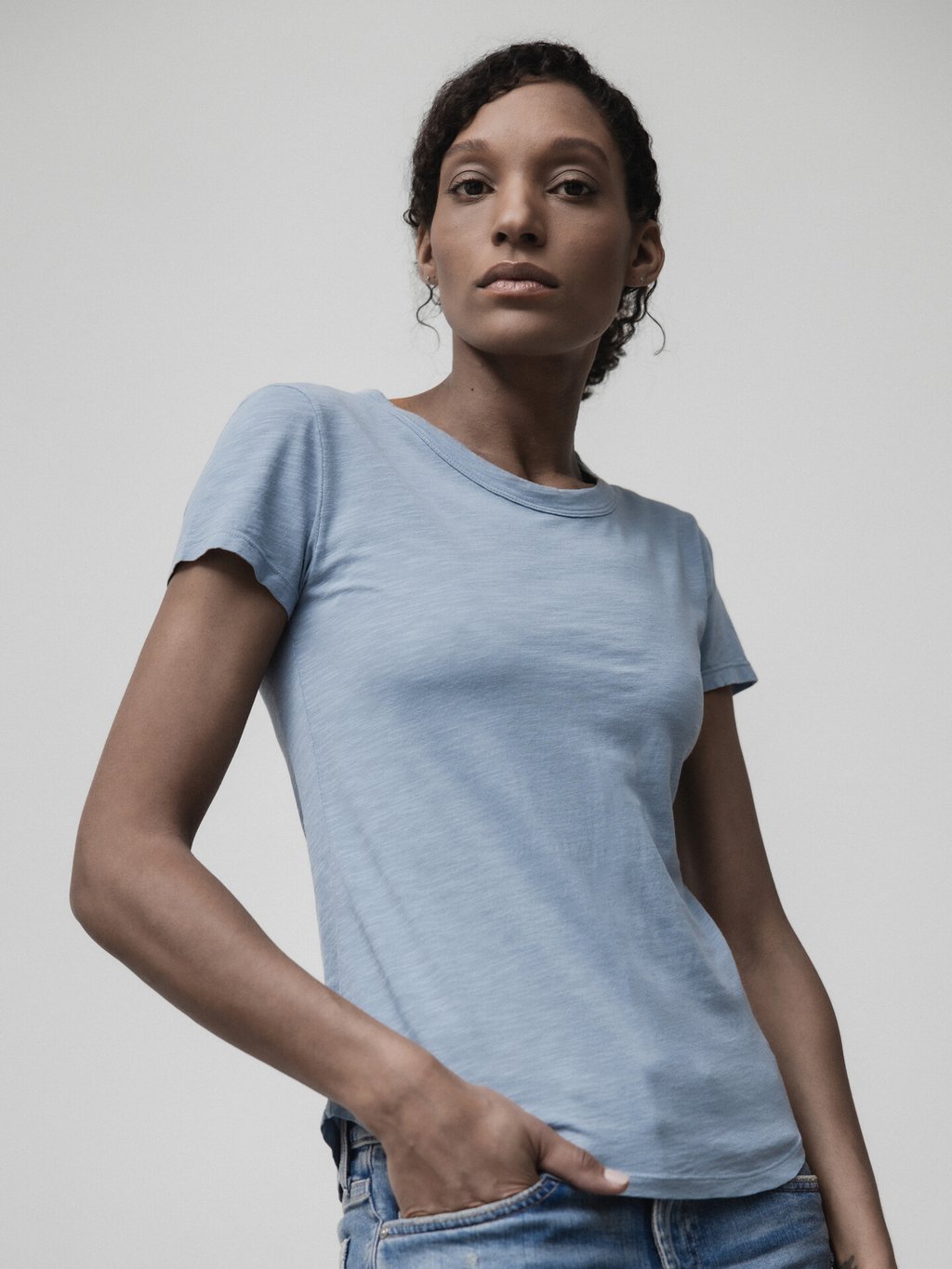 Detailansicht von T-Shirt aus Baumwolle von DANIELS