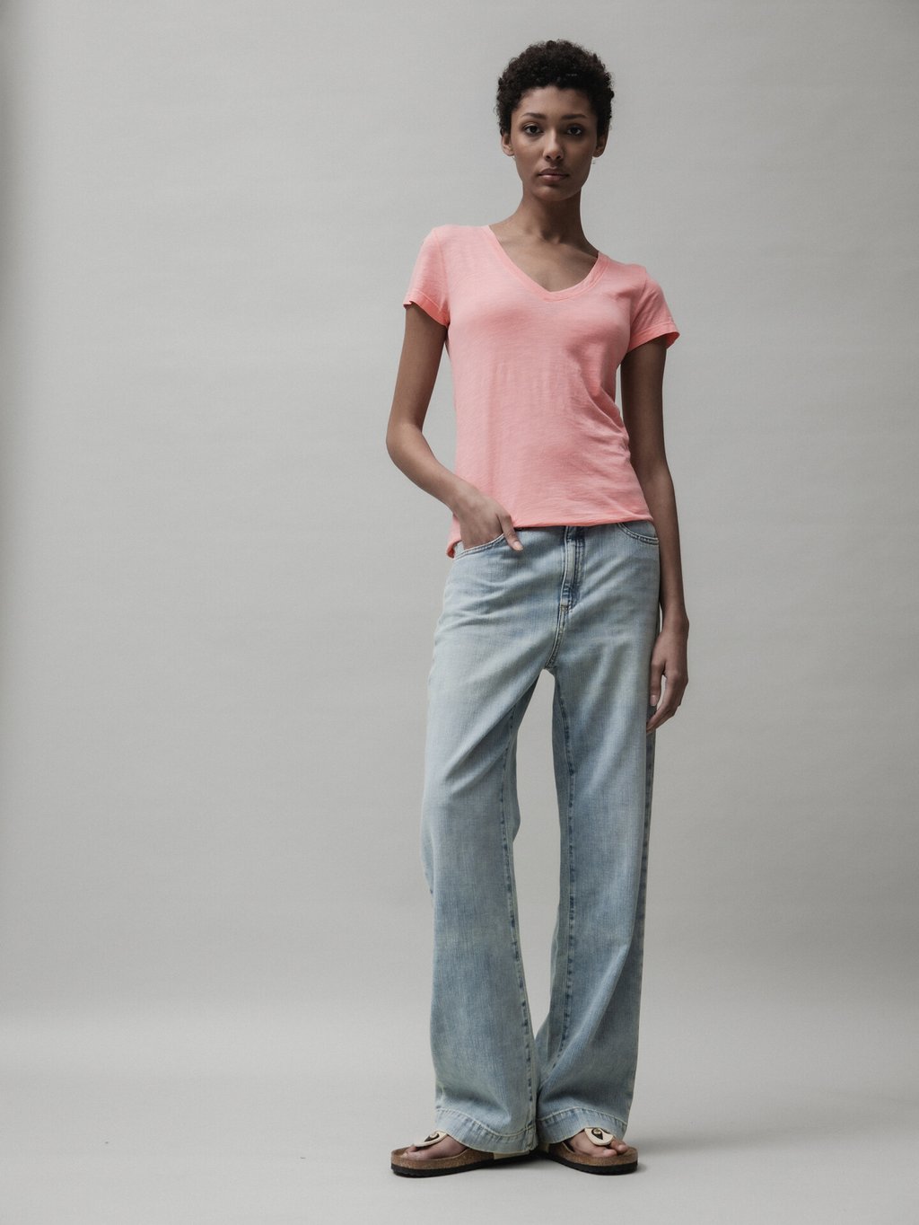 Detailansicht von T-Shirt aus Baumwolle von DANIELS