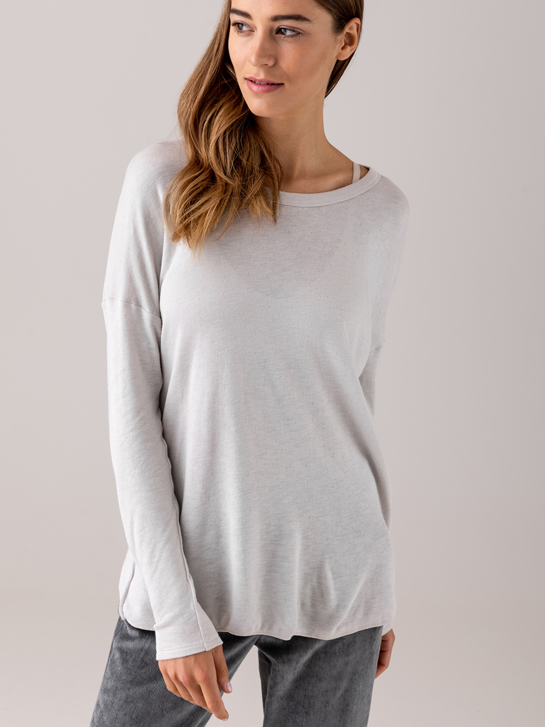 Detailansicht von Langarmshirt von PUROTATTO