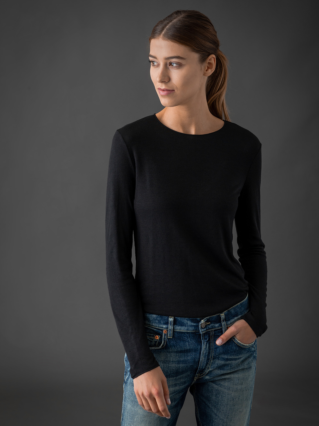 Detailansicht von Longsleeve  von PUROTATTO